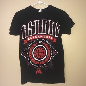 Asking Alexandria band shirt